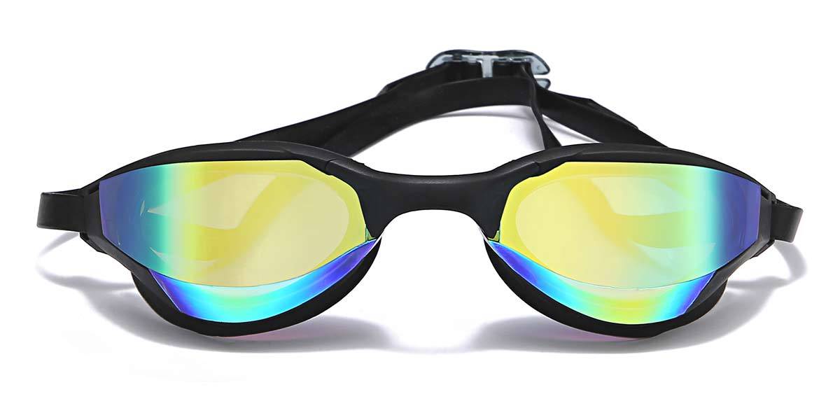 Black Yellow Blue Colin - Swimming Goggles Glasses