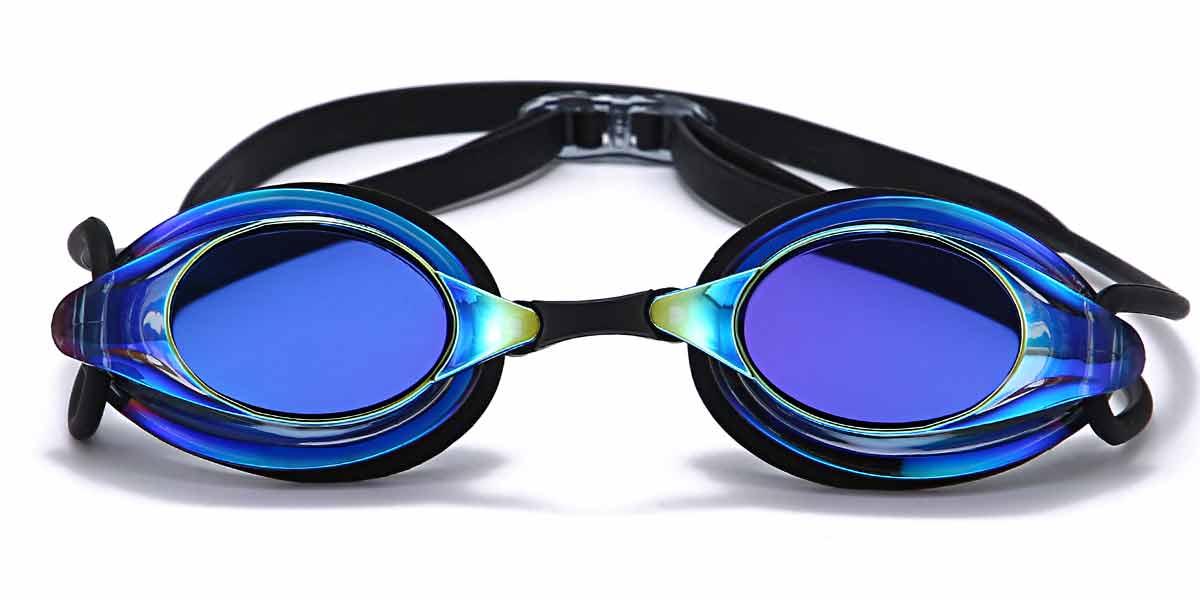 Black Blue mercury - Oval Glasses - Aaron