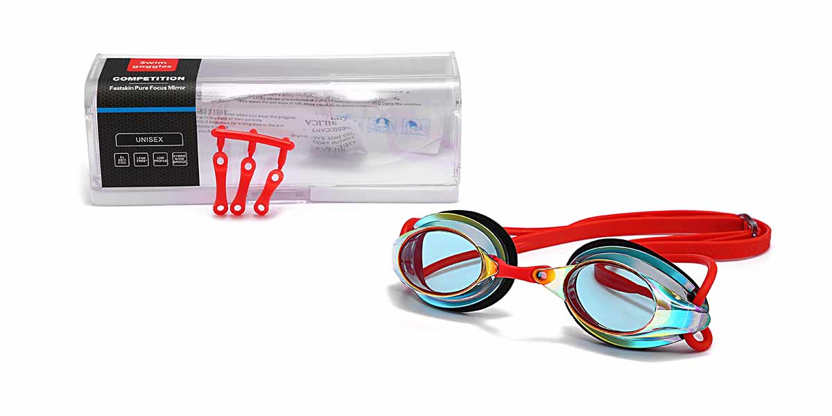 Red Color - Oval Glasses - Jonathan