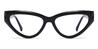 Black Abie - Cat Eye Glasses