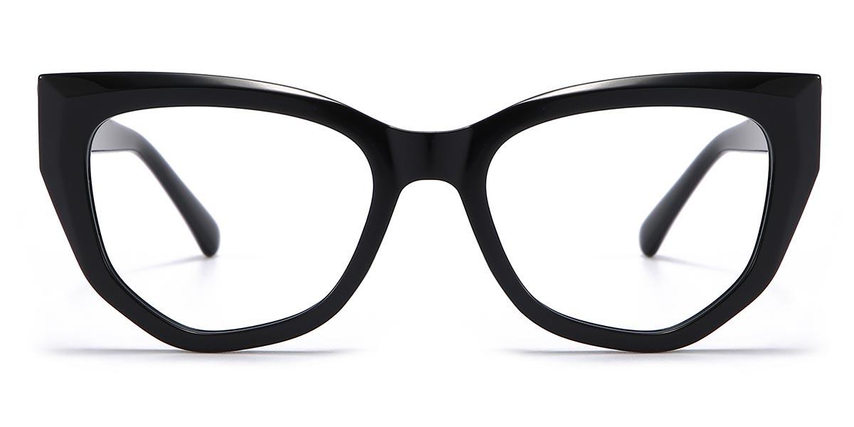 Black Amira - Cat Eye Glasses