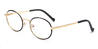 Black Gold Kylie - Oval Glasses
