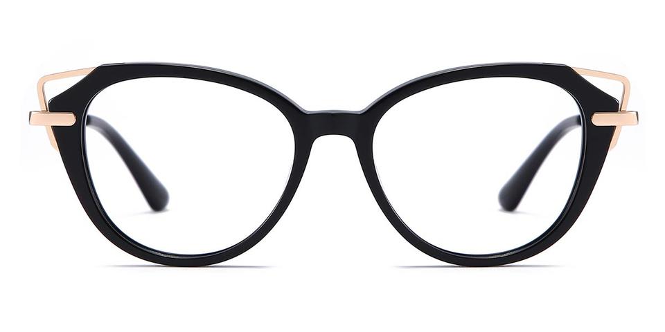 Black Valerie - Cat Eye Glasses
