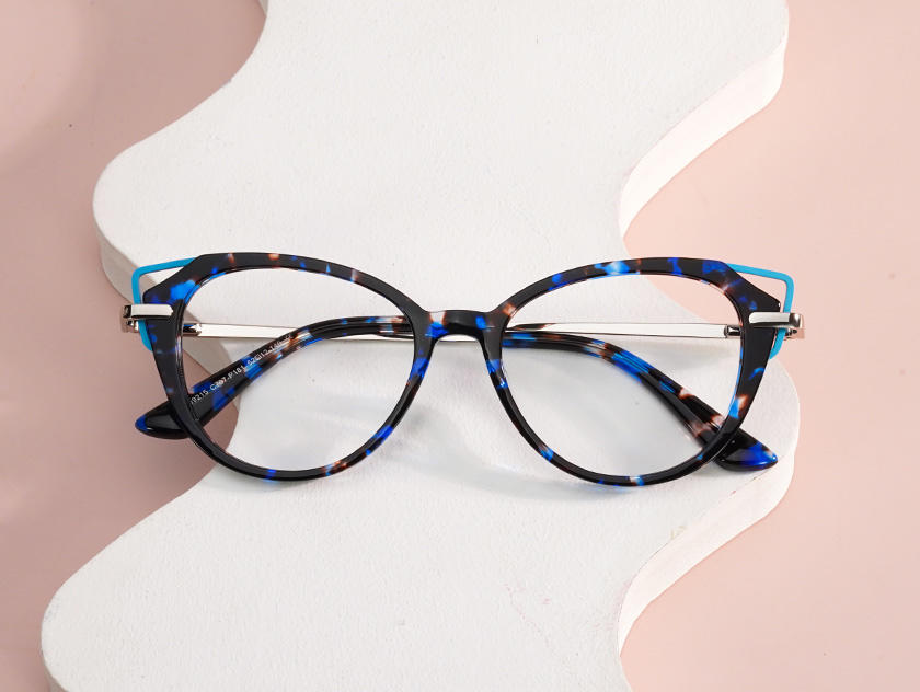 Valerie - Cat Eye Tortoiseshell Glasses For Women