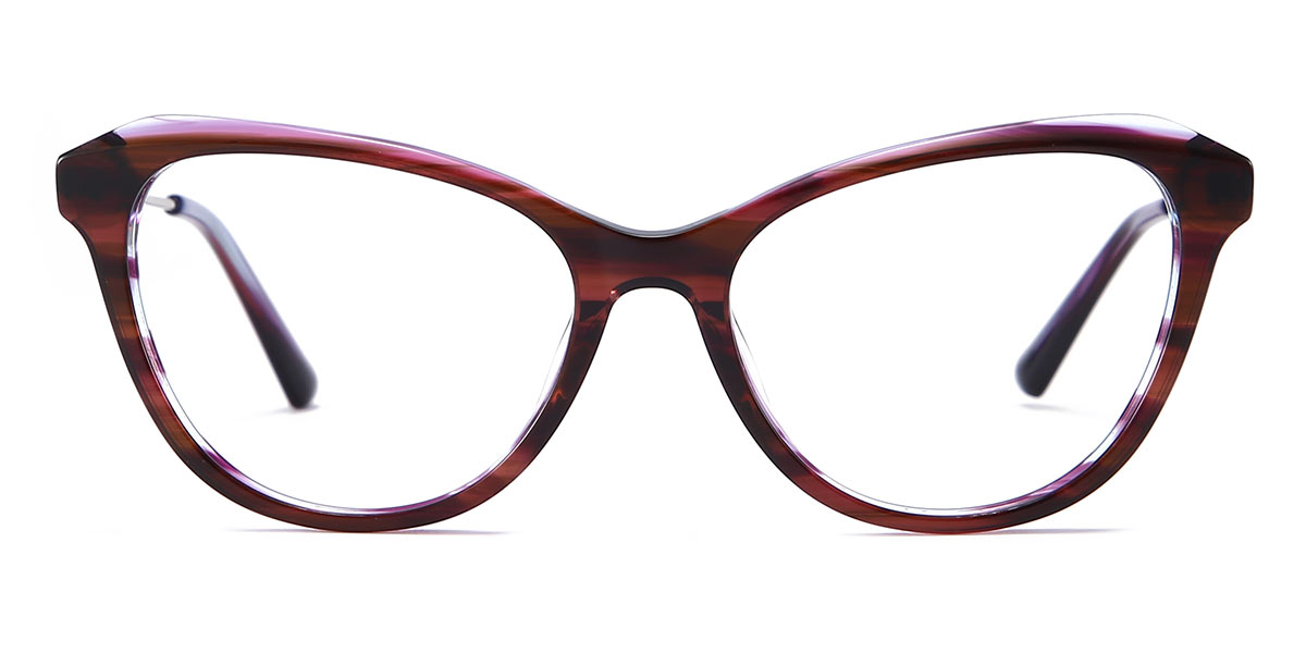 Red Tortoiseshell - Cat eye Glasses - Gracie