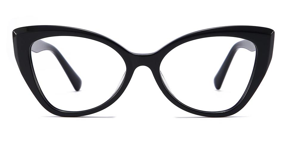Black Melanie - Cat Eye Glasses