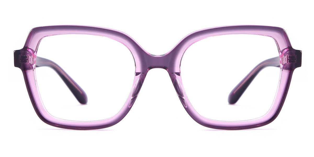 Purple Thiago - Square Glasses