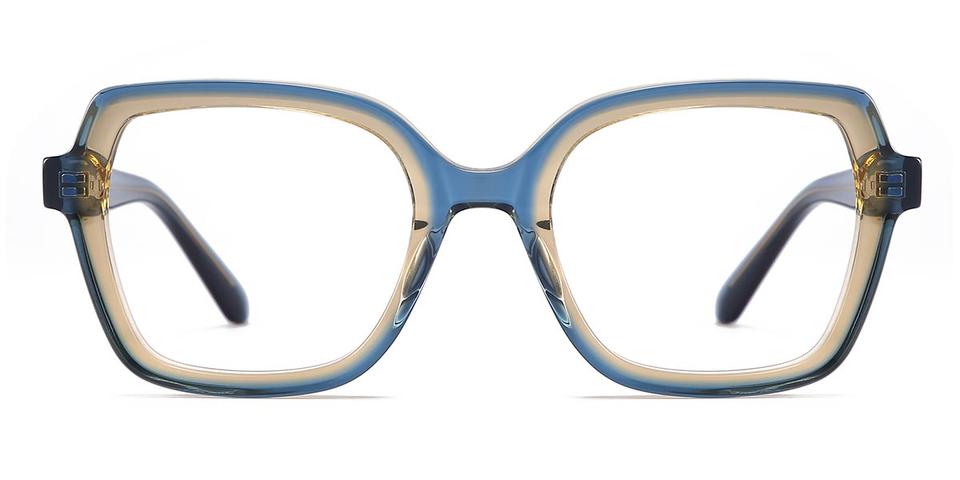Blue Tawny Thiago - Square Glasses