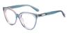 Blue Pink Callie - Cat Eye Glasses