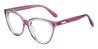 Purple Teal Callie - Cat Eye Glasses