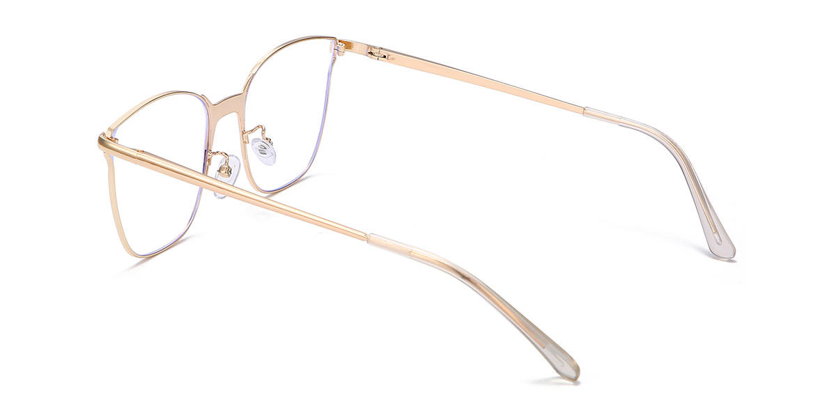 White Frode - Square Glasses