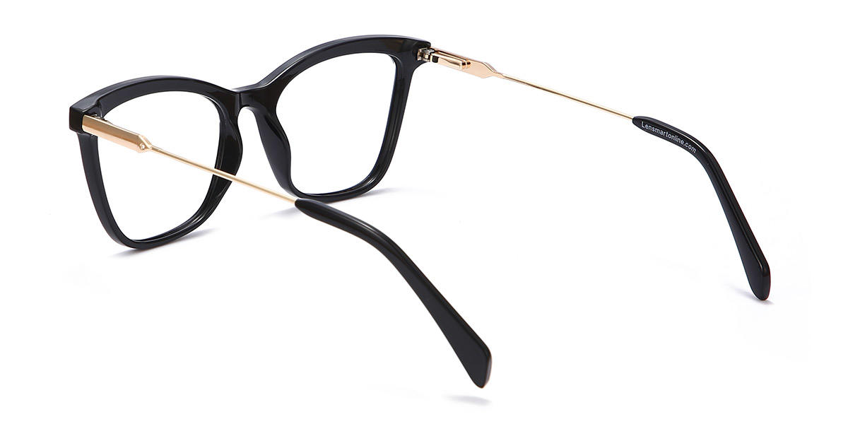 Black Marie - Square Glasses