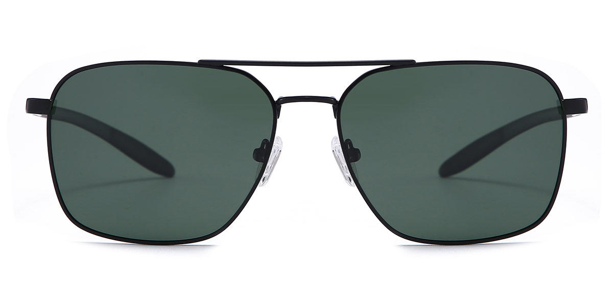 Black Grey Rhett - Aviator Sunglasses