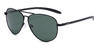 Black Grey Adriel - Aviator Sunglasses