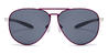 Rose Purple Gray Adriel - Aviator Sunglasses