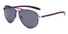 Rose Purple Gray Adriel - Aviator Sunglasses