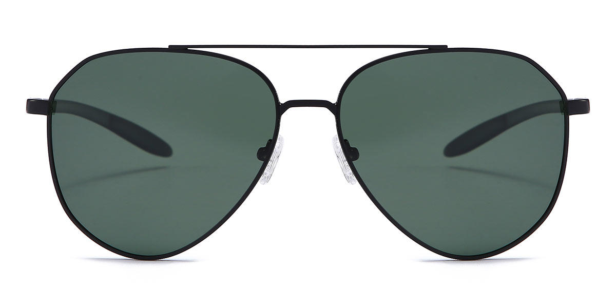 Black Grey Brady - Aviator Sunglasses