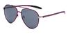 Rose Purple Gray Brady - Aviator Sunglasses