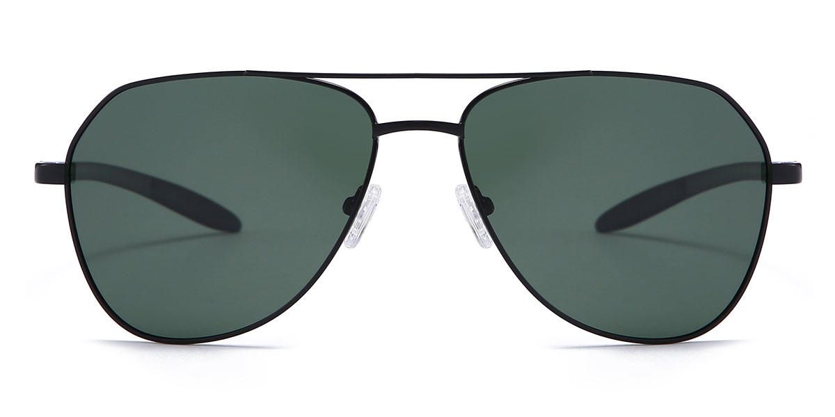 Black Grey Kaden - Aviator Sunglasses