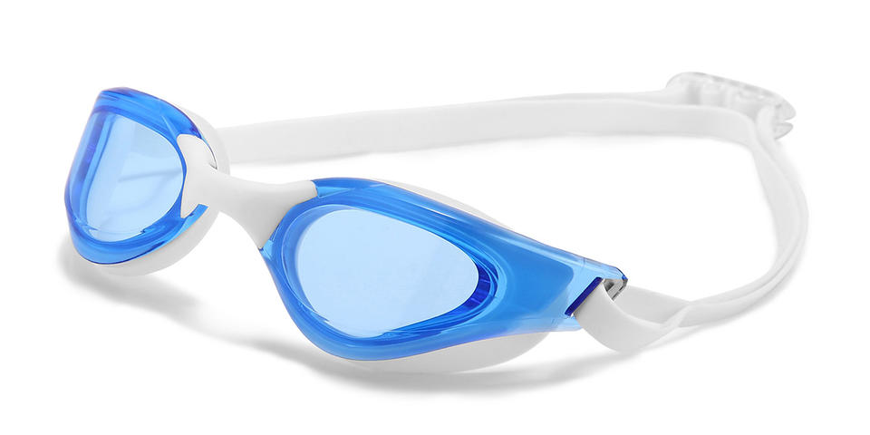 White Blue Jameson - Swimming Goggles Glasses