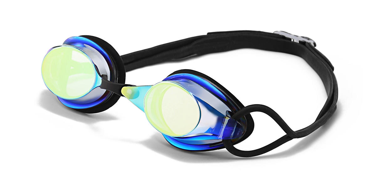 Black Blue mercury Aaron - Swimming Goggles Glasses