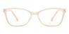 Cream Sierra - Rectangle Glasses