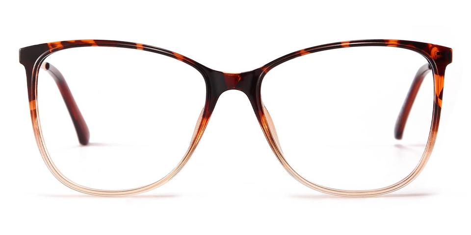 Tawny Tortoiseshell Dmy - Square Glasses