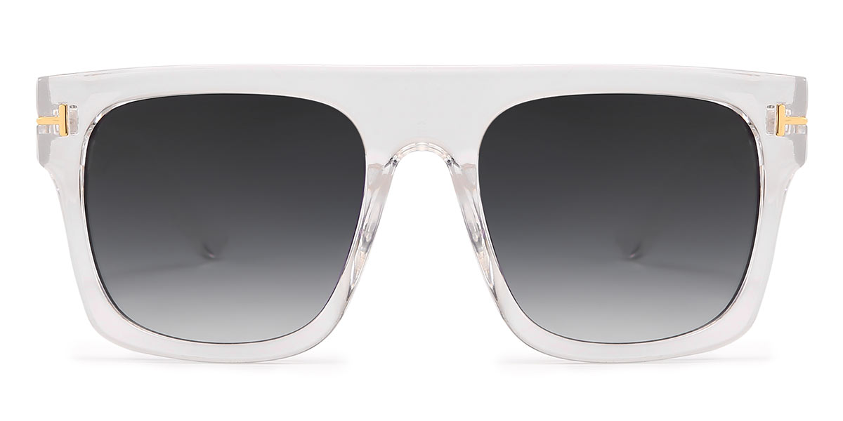 Clair Gris progressif Alaina - Square Sunglasses