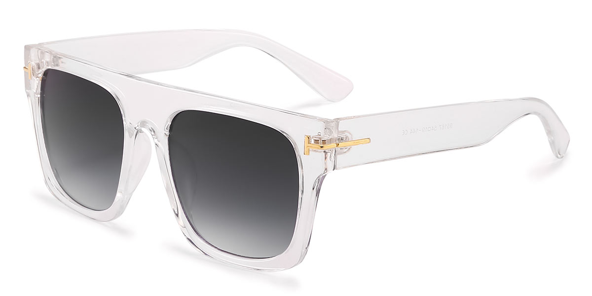 Claro Gradual Gris Alaina - Square Sunglasses