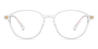 Transparent Jeremy - Oval Glasses