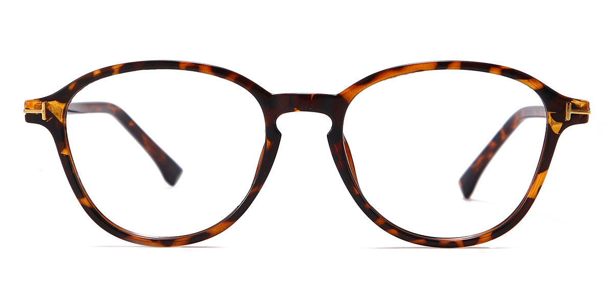 Tortoiseshell Jeremy - Oval Glasses