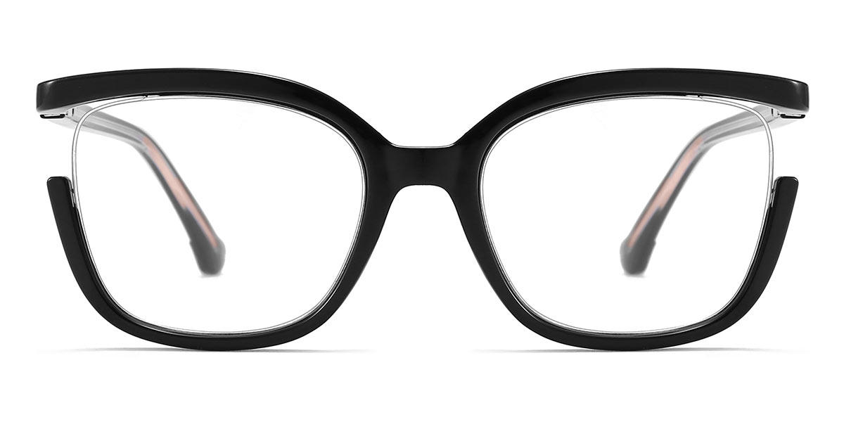 Black Matteo - Square Glasses