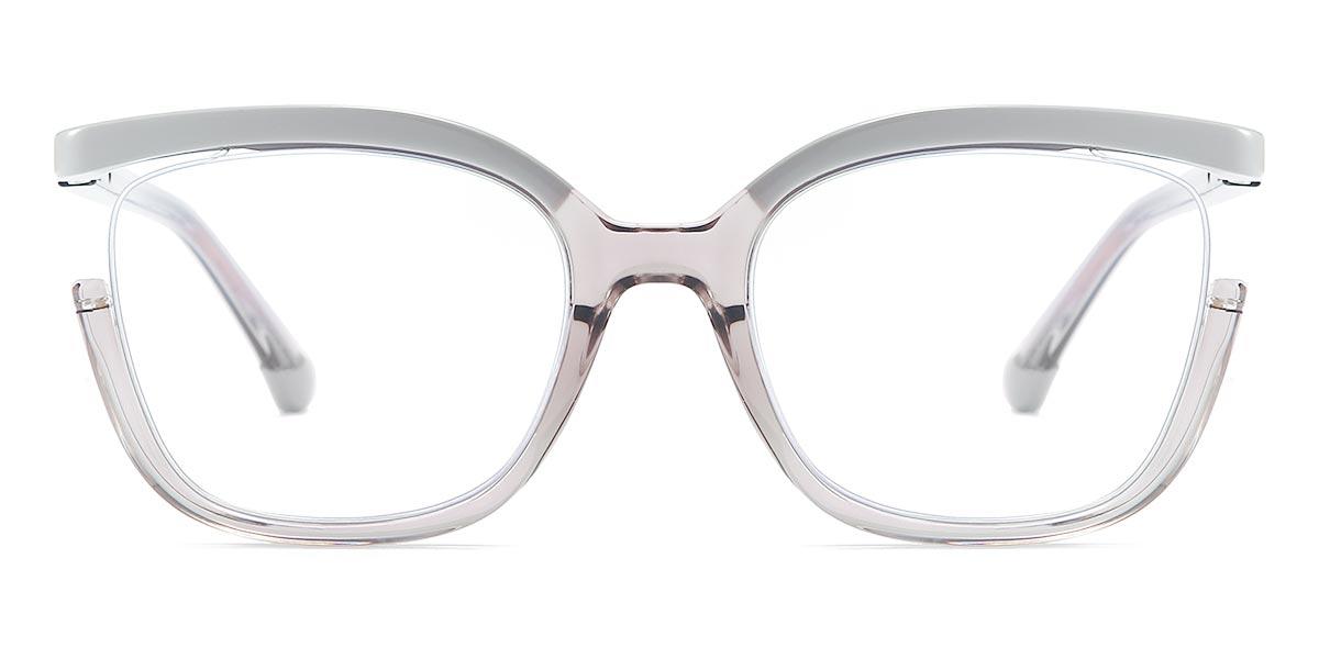 Light Grey Matteo - Square Glasses
