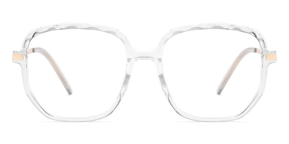 Clear Cecilia - Square Glasses