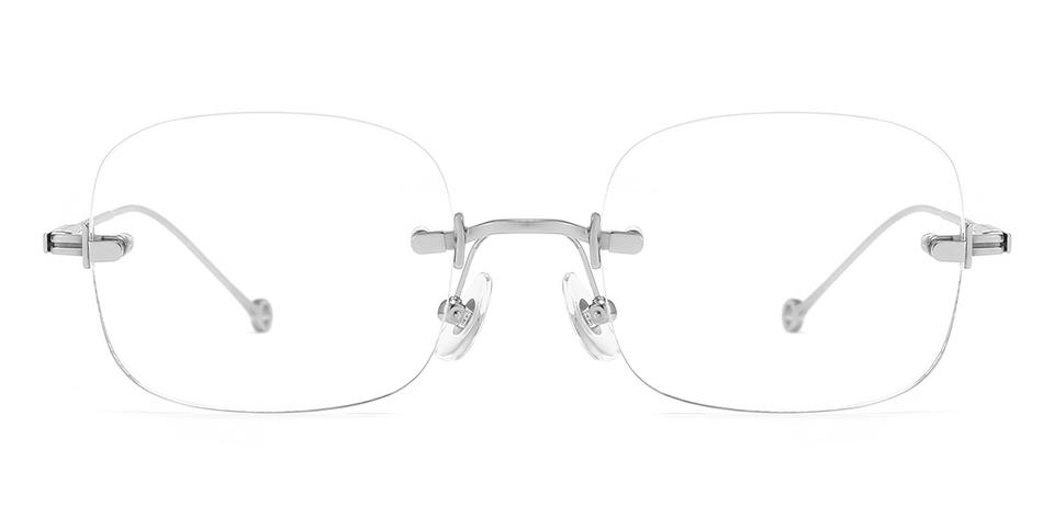 Silver Jeremiah - Rectangle Glasses