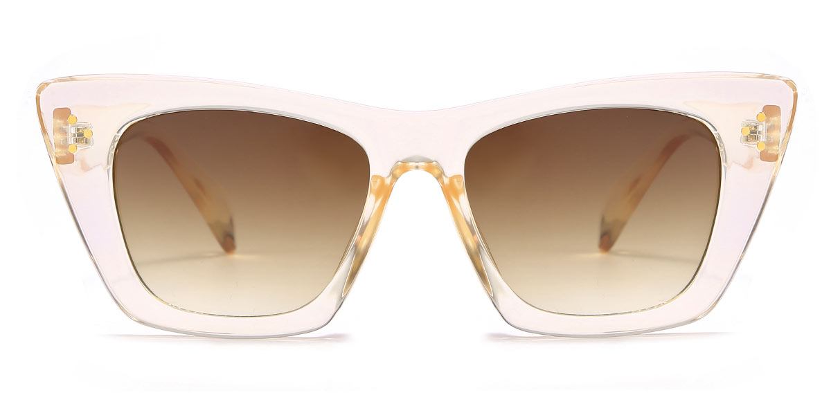 Champán Marrón gradual Mikayla - Cat Eye Sunglasses