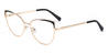 Black Gold Laila - Cat Eye Glasses