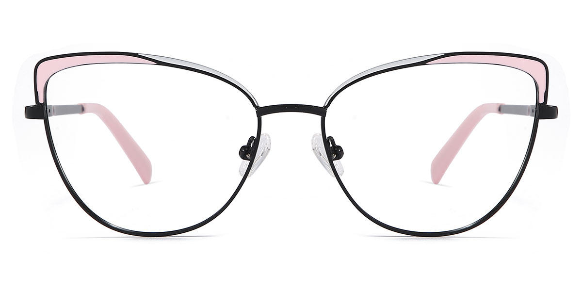 Black Pink Laila - Cat Eye Glasses