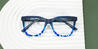 Blue Mariah - Square Glasses
