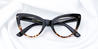 Black Tortoiseshell Abyssinia - Cat Eye Glasses