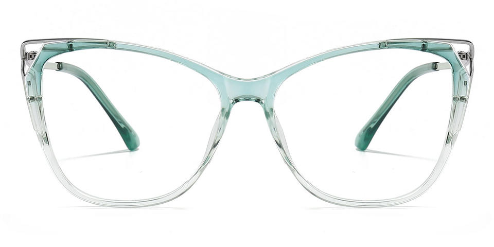 Green Kyna - Cat Eye Glasses