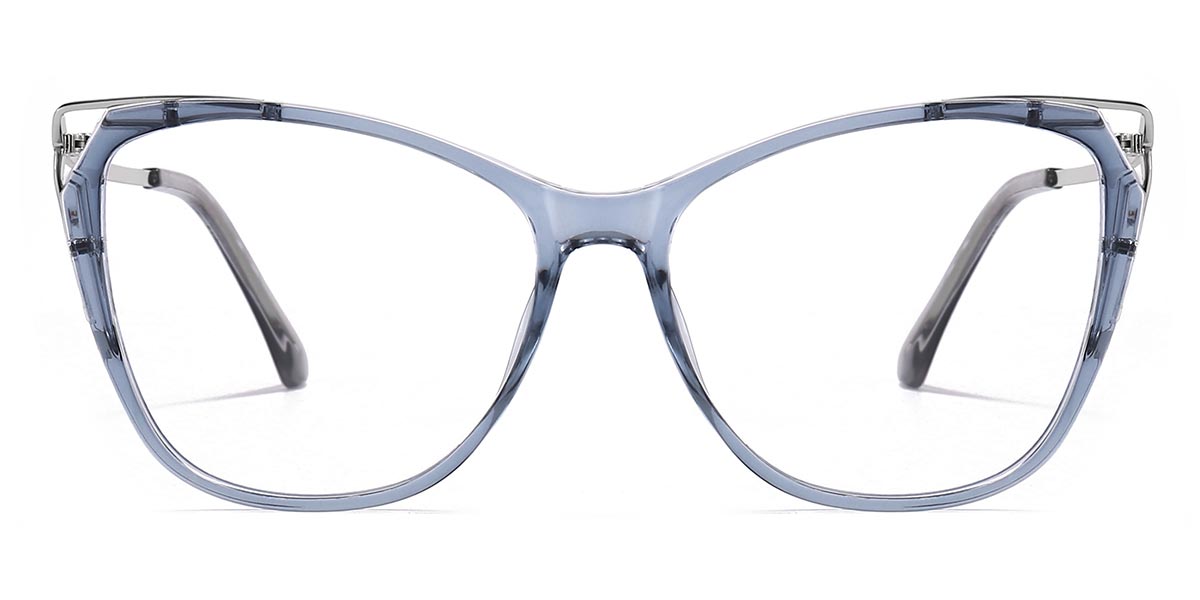 Kyna - Cat Eye Blue Glasses For Women | Lensmart Online