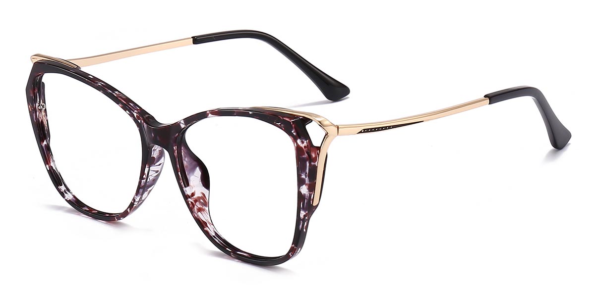 Black Tortoiseshell Kyna - Cat Eye Glasses