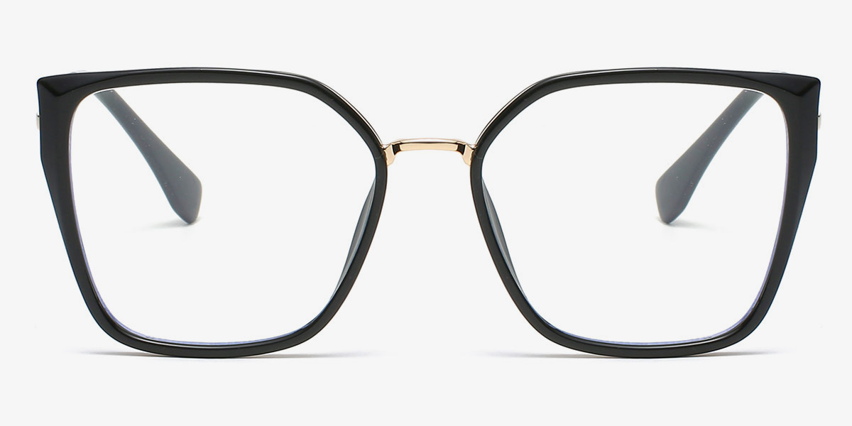 Schwarz Nors - Square Glasses