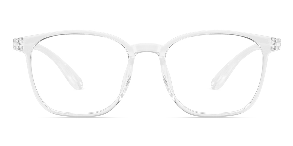 Clear Peyton - Rectangle Glasses