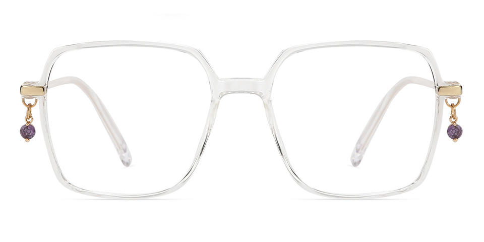 Clear Ada - Square Glasses