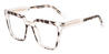 Grey Stripe Arthur - Square Glasses