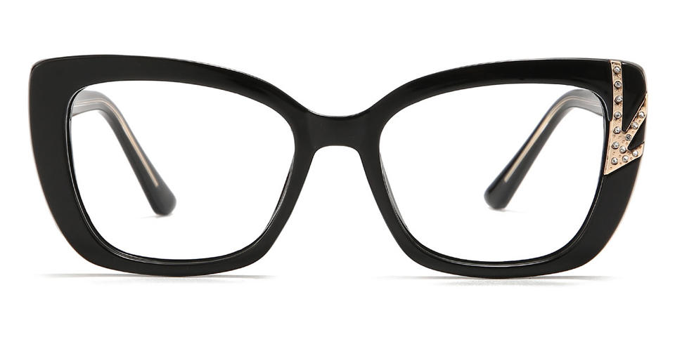 Black Juliette - Rectangle Glasses