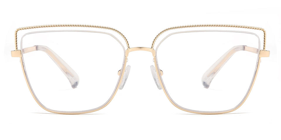 Gold Katelyn - Cat Eye Glasses