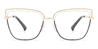Black Gold Katelyn - Cat Eye Glasses